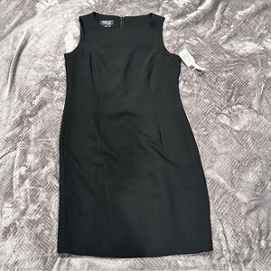 Perfect LBD Black Sleeveless Sheath Dress
